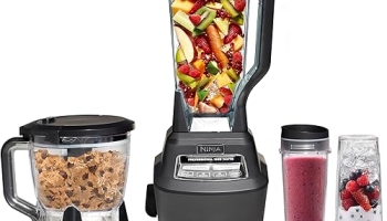 Ninja Mega Kitchen System, 1500W, 72 oz. Full-Size Blender & 8-Cup Food Processor with (2) 16 oz. To-Go Cups, Total Crushing Technology – Smoothies, Ice Crushing, Purees, Dough & More, Black, BL770 @ $99.99