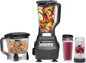 Ninja Mega Kitchen System, 1500W, 72 oz. Full-Size Blender & 8-Cup Food Processor with (2) 16 oz. To-Go Cups, Total Crushing Technology – Smoothies, Ice Crushing, Purees, Dough & More, Black, BL770 @ $99.99