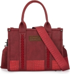 Montana West × Wrangler Tote Bag for Women Western Cow Print Purse Designer Top Handle Handbags