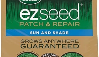 Scotts EZ Seed Patch & Repair for Sun and Shade – Combination Mulch, Sun and Shade Grass Seed & Fertilizer for Bare Spots & Lawn Patch Repair, Covers up to 445 sq. ft., 20 lb. @ $39.88