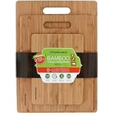 3-Piece Freshware Bamboo Cutting Boards with Handles @ $14.20
