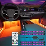 Govee RGB Car LED Lights with 32 Colors 10 Scene Modes @ $6.99