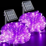 2-Pack YEGUO Purple Solar Halloween Lights Outdoor 33ft @ $14.99