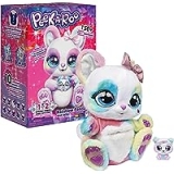 Peek-A-Roo Interactive Rainbow Plush Toy and Baby w/Bonus Bows @ $20.27