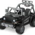 Power Wheels Jeep Wrangler Willys Battery-Powered Ride-On Vehicle with Lights & Sounds, Black