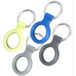 4-Count onn Unisex Silicone Protective Holder with Carabiner-Style Ring for Apple AirTag (Multi Colors) @ $1.00
