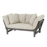 Better Homes & Gardens Delahey Folding Wood Outdoor Sofa (Gray) @ $247.00