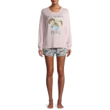 NBC Universal Hacci Shorty Set, LS Top & Short – The Office-L