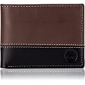 Timberland Mens Leather Passcase Wallet Trifold Wallet Hybrid @ $13.30