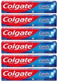 Colgate Cavity Protection Toothpaste with Fluoride -White 6 Ounce (Pack of 6)