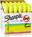 Sharpie Tank Style Highlighters, Chisel Tip, Fluorescent Yellow, Box of 36