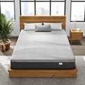 SEMIELO 10 Inch Hybrid Mattress w/Bamboo Charcoal Cover