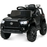 Funtok Toyota Tacoma 12V 7AH Kids Electric Ride on Car with Remote Control and Storage Trunk @ $199.99