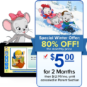 ABCmouse Just $5 for 2 Months, Up to 3 Kids + FREE Apps To Use Without Wi-Fi @ $5.00