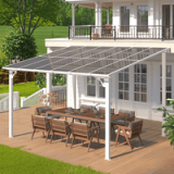 10ft x 12ft Aecojoy Hardtop Gazebo Outdoor Aluminum Pergola
