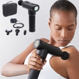 Amazon Basics Handheld Percussion Massage Gun $39 Shipped Free (Reg. $58.62) –  With 4 Interchangeable Attachments and 5 Speeds @ $39