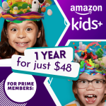 Check out this  Deal Amazon Kids+ 1 Year For Just $48 For Prime Members! Awesome, Curated and Safe Content for Kids Ages 3 to 12! @ $48.00