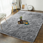 Andecor 4×6-Foot Soft Fluffy Indoor Shaggy Plush Area Rug $18.39 After Coupon (Reg. $50) – 5.4K+  @ $18.39