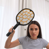 BLACK+DECKER Bug Zapper Racket $9.99 (Reg. $14.99) – Electric Fly Swatter for Gnats, Mosquitoes, & More @ $9.99