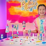 Barbie Color Reveal Tie Dye Fashion Maker Doll Set $17.49 (Reg. $50) –  With 2 Dolls, Pet & 50 Surprises @ $17.49