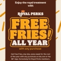 Burger King Is Offering Up Free Fries All Year @ Free