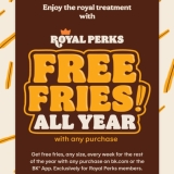 Burger King Is Offering Up Free Fries All Year @ Free