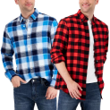Club Room Men’s Regular-Fit Plaid Flannel Shirt $8.95 (Reg. $39.50) – 6 Colors – S to 2XL @ $8.95