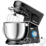Costway Tilt-Head Stand Mixer 7.5 Qt 6 Speed 660W with Dough Hook, Whisk & Beater Black @ $95.99