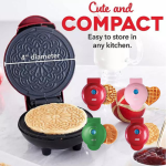 Dash 4-Count Gingerbread and Christmas Tree Mini Waffle Maker $19.91 (Reg. $39.98) – $4.98/waffle maker! @ $19.91