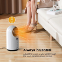 Today Only! Electric Space Heater for Indoor Use with Remote $47.99 Shipped Free (Reg. $89.99) –  1.3K 4.2/5 Stars! @ $47.99