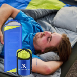Extremus Rectangular Camping Sleeping Bag $13.19 After Coupon + Code (Reg. $33) + Free Shipping –  @ $13.19
