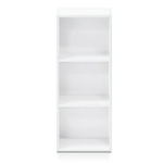 Furinno 11003WH 3 – Tier Open Shelf Bookcase, White Color – 12