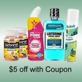Grocery and Household Favorites $14.99 After Code (Reg. $40) + More Sale items including beauty, health, hygiene, cleaning and accessories from $7.99 @ $14.99