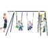 Segmart Hanging Rope Swing Hammock Chair with Metal Support Bar, Support up 330 lbs (Gray) @ $29.99