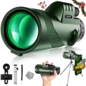 High Power Monocular for Adults with Night Vision $40 Shipped Free (Reg. $190) with Phone Adapter, Tripod, & Hand Strap @ $40