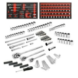Hyper Tough 153-Piece Mechanic Tool Set, 1/4