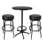 Hyper Tough 3-Piece Shop Table & Stool Set Bar Height @ $68.00