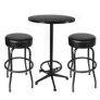 Hyper Tough 3-Piece Shop Table & Stool Set Bar Height @ $68.00