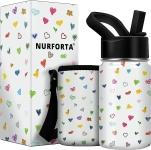 10 OZ BOTTLE WITH SLEEVE BY NURFORTA  @