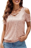 SEQUIN TOP BY JASAMBAC @ $14