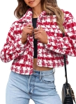 PLAID JACKETS BY PRETTYGARDEN  @ $15.99