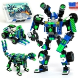 JitteryGit Robot STEM Building Toys for Boys | Christmas Gifts for Kids Ages 7 8 9 10 11 12 13 14 @ $17.99