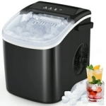 Kissair 26-Pound Star Self-Cleaning Portable Ice Maker @ $65.99