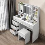 Ktaxon 5 Piece 47.2″ Makeup Vanity Table Set»$179.99