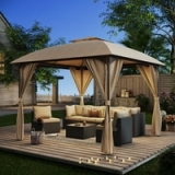 Lausaint Home 10 ft. x 10 ft. Outdoor Gazebo»$136.99