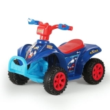 Licensed Sonic the Hedgehog 6V Battery Powered Ride on ATV for Children Ages 2-5 Years Old, Blue @ $48.00