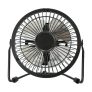 Mainstays 4 inch Personal Metal USB Powered Desktop Fan Black New @ $5.46