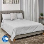 Mainstays Cool to the Touch Contemporary Gray Microfiber Reversible Bed Blanket $28.88 (Reg. $55) – 3 Sizes at this price @ $28.88