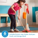 Melissa & Doug  6 Piece Pretend Home Cleaning Play Set $20.49 (Reg. $43) – Kids Broom And Mop Set For Ages 3+ @ $20.49