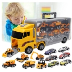 UOYLEYVN 12 in 1 Die-cast Construction Toy Cars @ $11.49